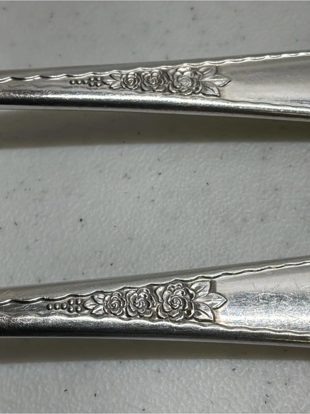 International Silver WM Rogers & Son Gardenia Flatware Silverplate Vintage 75pcs